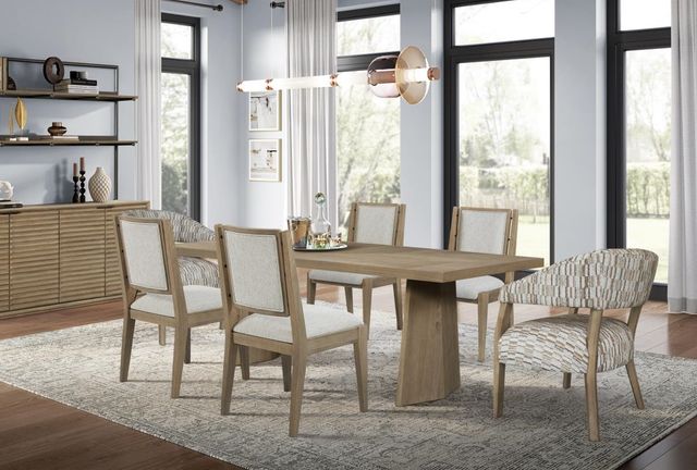 Bernards Linné Fabric Wheat Dining Chair-1