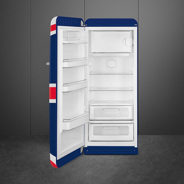 Smeg 50's Retro Style 9.9 Cu. Ft. Union Jack Compact Refrigerator-1