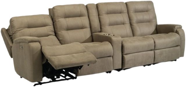 Flexsteel® Customizable Arlo Power Reclining Sectional with Power Headrests and Lumbar-4
