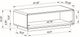 Coaster® Paseo White Coffee Table-4