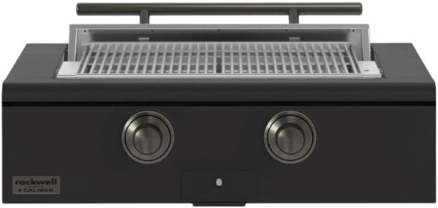 Caliber™ Rockwell 2-Burner Ultra Matte Black Built-In Natural Gas Grill with Pewter Hardware-0