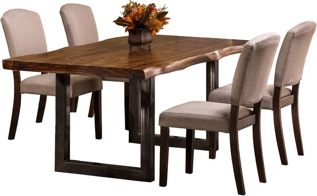 HH2 Home Emerson 5-Piece Sheesham Rectangle Dining Set-0
