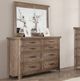 Furniture of America® Merthyr 4-Piece Brown Queen Bedroom Set-4