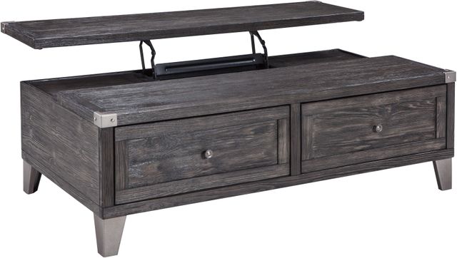 Signature Design by Ashley® Todoe 3-Piece Dark Gray Living Room Table Set-1