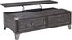 Signature Design by Ashley® Todoe 3-Piece Dark Gray Living Room Table Set-1