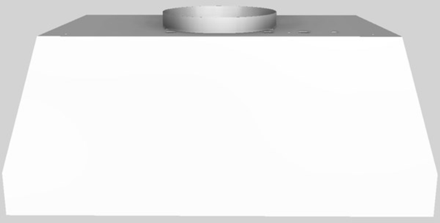 Vent-A-Hood® 30" White Wall Mounted Liner Insert-2