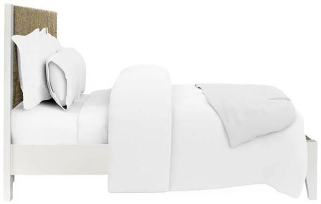 Riverside Furniture Rosalie Brown/White Caps King Panel Bed-3
