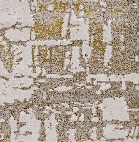 KAS Rugs Luna Ivory/Gold Escape 5'x8' Area Rug-2