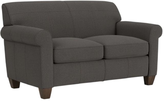 Flexsteel® Customizable Dana Leather Loveseat-2