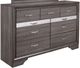 Global Furniture USA Seville Dark Gray Dresser-0