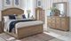 American Woodcrafters Meadowbrook 3-Piece Sand Queen Arched Panel Bedroom Set-0