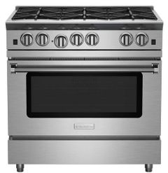 BlueStar® RNB Series 36" Color Match Pro Style Slide In Gas Range