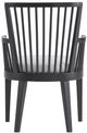 HH2 Home Portsmouth 2-Piece Black/Natural Dining Arm Chair Set-3