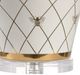 Chelsea House Ginger White Glaze/Metallic Gold Table Lamp-2