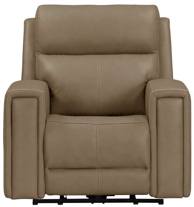 Liberty Furniture Camden Aline Toast Leather Power Recliner-4