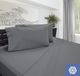 DreamFit® DreamChill™ Bamboo Rich Gray Split California King Sheet Set-4