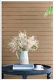 A & B Home Cream 15'' Faux Artificial Dried-Look Flower-3