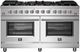 FORNO® Massimo 60" Stainless Steel Pro Style Gas Range-0