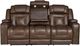 Signature Design by Ashley® Stargin Hickory Power Reclining Sofa with Adjustable Headrest-5