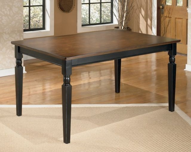 Signature Design by Ashley® Owingsville 7-Piece Black/Brown Dining Set-3