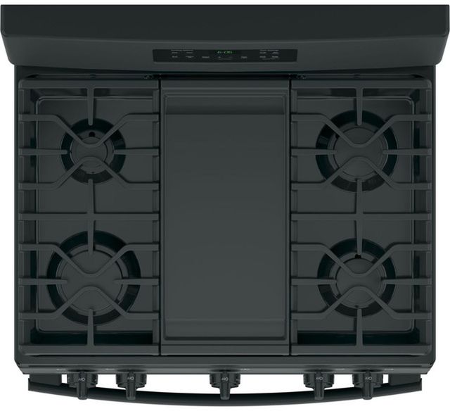 GE® 30" Black Freestanding Gas Range-2
