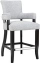 Olliix by Madison Park Grey Dawson Arm 26‘’ Counter Stool-0