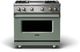 Viking® 5 Series 36" Eucalyptus and Stainless Steel Freestanding Gas Range-0