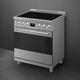 Smeg Professional Series 30" Stainless Steel Pro Style Induction Range-2