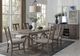 Magnussen Home® Paxton Place Dovetail Gray 72" Trestle Dining Table-1