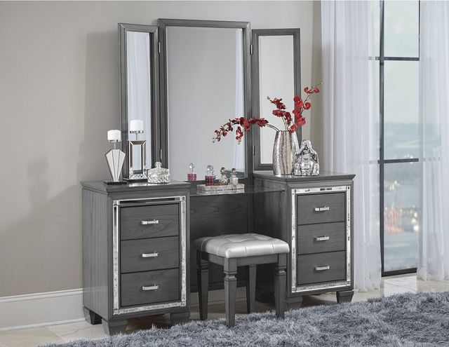 Mazin Furniture Allura Vanity Stool-1