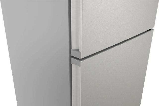 Bosch® 500 Series 24" 12.8 Cu. Ft. Easy Clean Stainless Steel Counter Depth Bottom Freezer Refrigerator-7