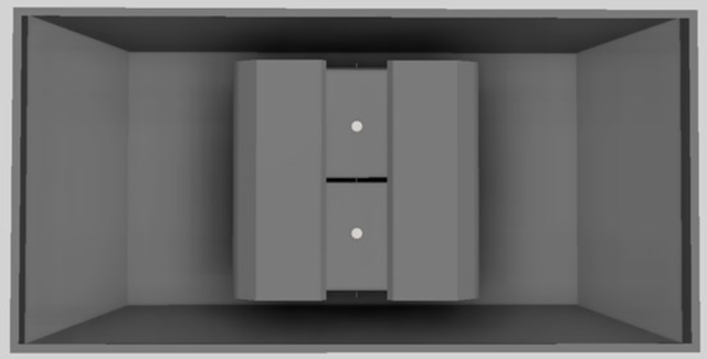 Vent-A-Hood® 60" Gunsmoke Euro-Style Island Range Hood-2