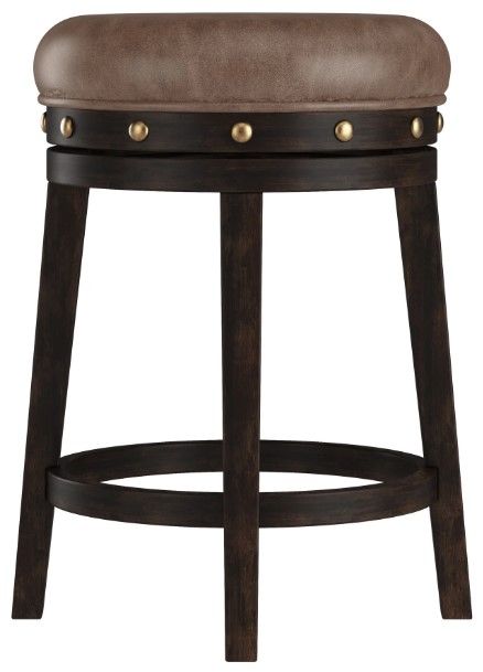 HH2 Home Benard Smoke Brown Counter Stool-0