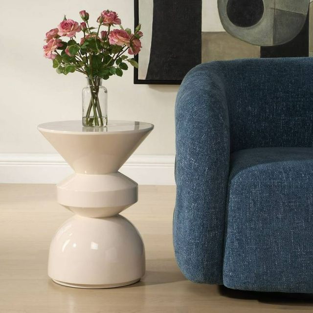 Uttermost® Lyford Cream Accent Table-1