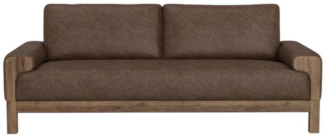 International Furniture Direct Sedona Brown 93" Sofa-2