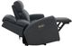 Flexsteel® Warren True Navy Leather Power Reclining Sofa with Console, Power Headrest and Lumbarand Lumbar-1
