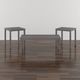 Emerald Home Rappa 3-Piece Warm Gray Occasional Table Set-1
