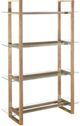 Modus Furniture One Brown/Clear Bookcase-0