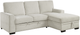 Homelegance® Morelia 2-Piece Beige Right-Arm Facing Pull-Out Sleeper Sectional and Chaise-0
