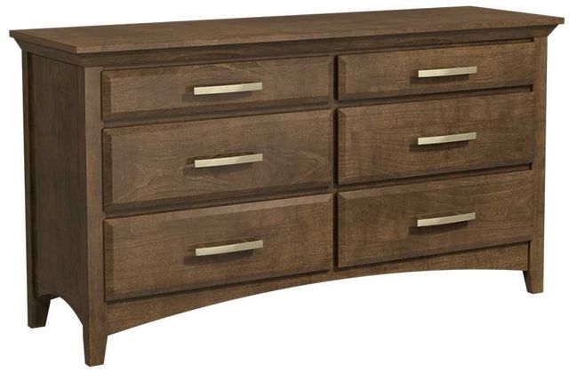 Country View Woodworking Windham 67" Low Dresser-0