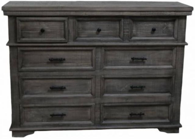 Million Dollar Rustic Sam Distressed Gray Dresser-0