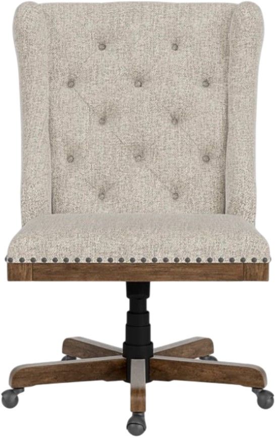 Riverside Furniture Dillon Aged Whiskey/Gray Desk Chair -1
