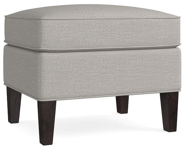 Bassett® Furniture Kent Gray Ottoman-0