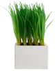 A & B Home Green Artificial Grass Blades-0