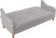 dhp furniture® Jasper Light Gray Futon-1