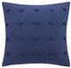 Olliix by Urban Habitat Brooklyn Indigo Blue 20"x"20 Cotton Jacquard Pom Pom Square Pillow-0