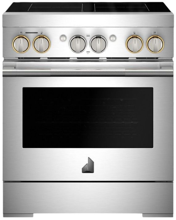 JennAir® Rise 30" Stainless Steel Pro Style Induction Range -0