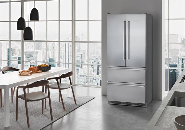 Liebherr 36 in. 18.9 Cu. Ft. Stainless Steel French Door Refrigerator-3