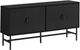 Monarch Specialties Inc. Black 60" TV Stand-0