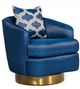 VIG Furniture Modrest Niagra Blue Accent Chair-0